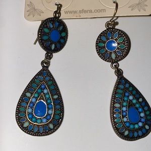 Boho chic earrings